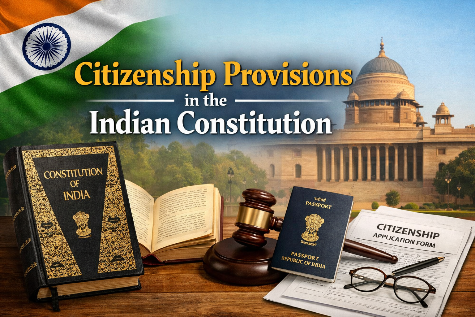 Citizenship provisions in the Indian Constitution